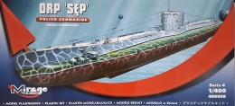 Polski okręt podwodny ORP Sęp skala 1:400 Mirage 400408