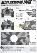 MODEL plastikowy czołg do sklejania M1A1 Abrams Tank Ukraine Tamiya Skala 1:35 25216