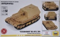 Model niemieckiego czołgu Ferdynand SD.KFZ. 184 Zvezda Skala 1:72 5041