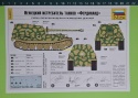 Model niemieckiego czołgu Ferdynand SD.KFZ. 184 Zvezda Skala 1:72 5041