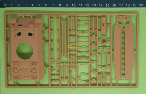 Model niemieckiego czołgu Panther Ausf.A Sd. Kfz.171 Italeri Skala 1:72 7018