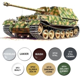 Model niemieckiego czołgu Ferdynand SD.KFZ. 184 Zvezda Skala 1:72 5041