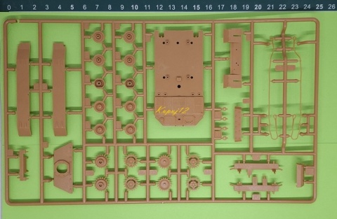 Model niemieckiego czołgu Ferdynand SD.KFZ. 184 Zvezda Skala 1:72 5041