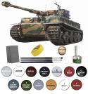 Model niemieckiego czołgu Tygrys VI Tiger I Ausf E. Italeri Skala 1:35 6754