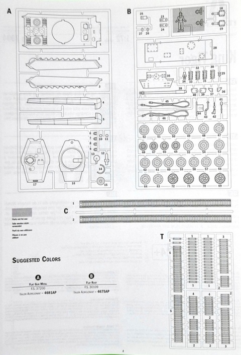 Model niemieckiego czołgu Tygrys Sd. KFZ. 182 King Tiger Italeri Skala 1:72 7004