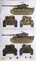 Model niemieckiego czołgu Tygrys VI Tiger I Ausf E. Italeri Skala 1:35 6754