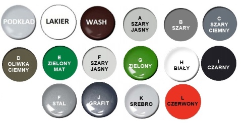 Model samolotu do sklejania F-16CJ-52+Tiger Demo Team MisterCraft skala 1:72 041156