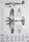 Model samolotu do sklejania Heinkel He 111E Emil Roden Skala 1:72