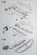Plastikowy model czołgu Niemiecka Armia Leopard 2A4 Academy Skala 1:72 13428