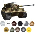 Plastikowy model czołgu Tygrys Tiger-I Ver. Late Academy Skala 1:72 13431