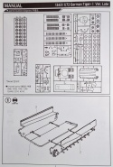 Plastikowy model czołgu Tygrys Tiger-I Ver. Late Academy Skala 1:72 13431