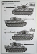 Plastikowy model czołgu Tygrys Tiger-I Ver. Late Academy Skala 1:72 13431