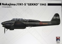 Plastikowy model samolotu Nakajima J1N1-S Gekko Hobby 2000 Skala 1:72 72054