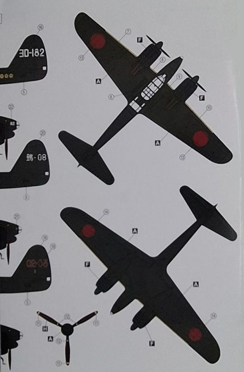 Plastikowy model samolotu Nakajima J1N1-S Gekko Hobby 2000 Skala 1:72 72054