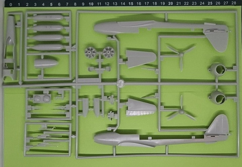 Plastikowy model samolotu Nakajima J1N1-S Gekko Hobby 2000 Skala 1:72 72054
