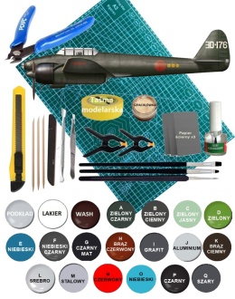 Plastikowy model samolotu Nakajima J1N1-S Gekko Hobby 2000 Skala 1:72 72054