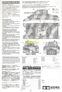 MODEL amerykańskiego czołgu Tank Sherman M4 Early production Tamiya Skala 1:35