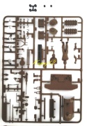 MODEL amerykańskiego czołgu Tank Sherman M4 Early production Tamiya Skala 1:35