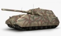 Model superciężkiego niemieckiego czołgu Maus Mysz Zvezda Skala 1:72 5073