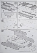 Model superciężkiego niemieckiego czołgu Maus Mysz Zvezda Skala 1:72 5073
