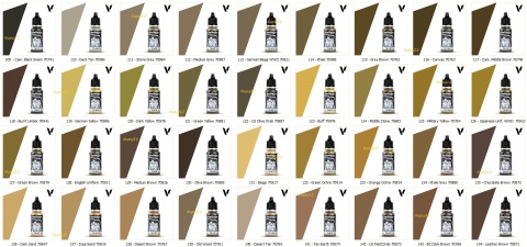 VALLEJO MODEL COLOR 036 Farba modelarska akrylowa 70829 Amarannth Red18 ml