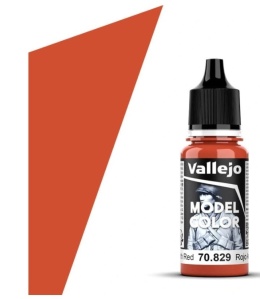 VALLEJO MODEL COLOR 036 Farba modelarska akrylowa 70829 Amarannth Red18 ml
