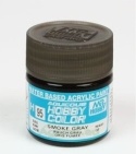 Mr.Hobby Color H095 Smoke Gray. Ciemno- szary. Farba modelarska akryl 10 ml