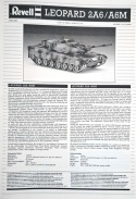 Plastikowy model czołgu Niemiecka Armia Leopard 2A46/A6M Revell Skala 1:72 03180