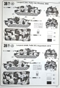 Plastikowy model czołgu Niemiecka Armia Leopard 2A46/A6M Revell Skala 1:72 03180